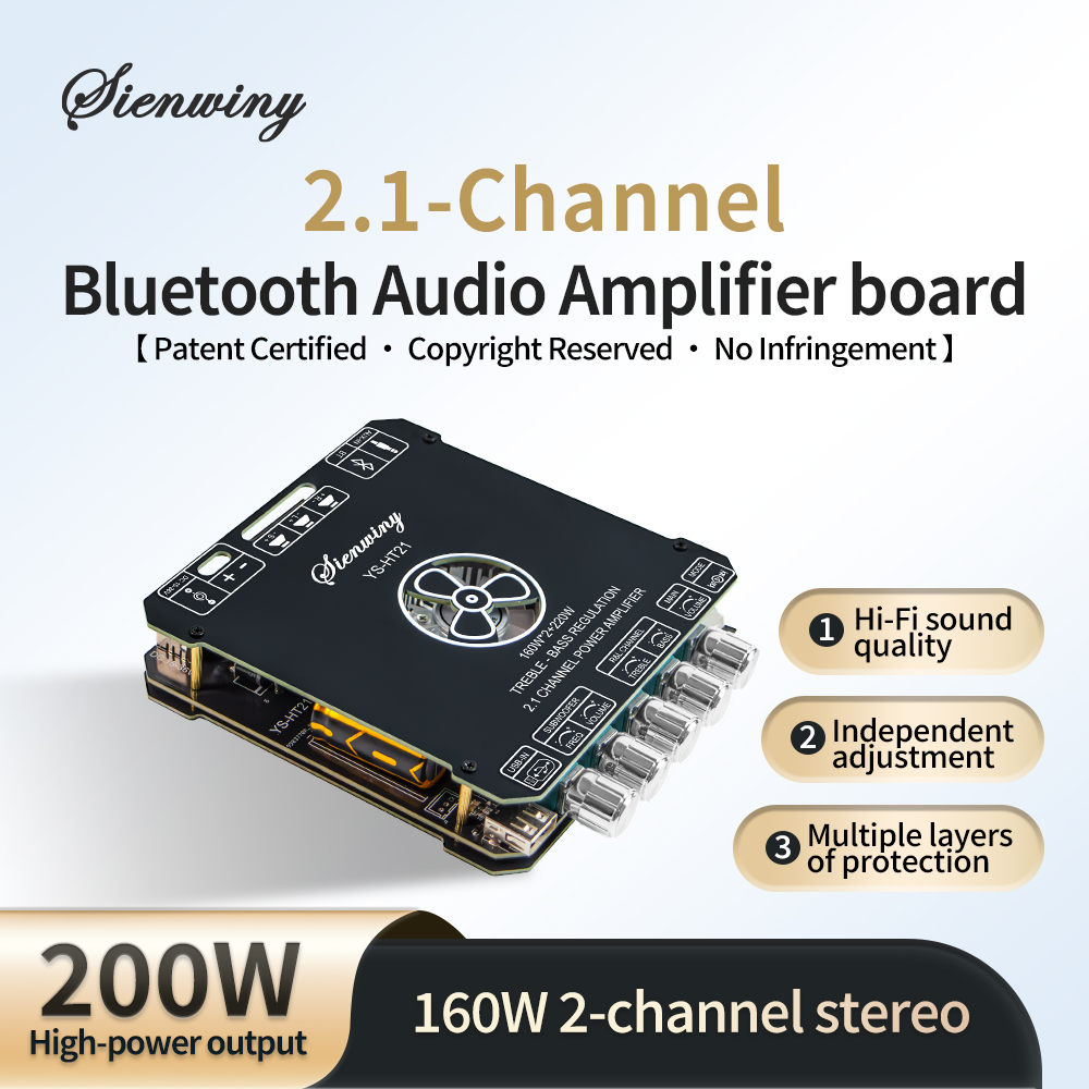 Home Cinema Bluetooth 5.1 - YS-HT21 APA320 Bluetooth 5.1 Audio Amplifier