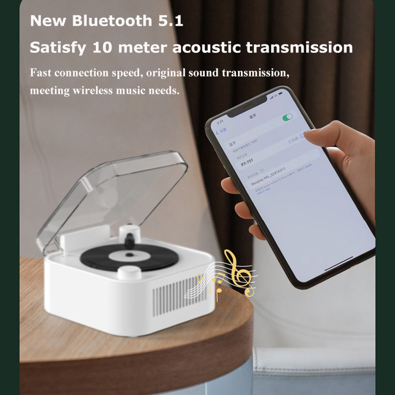 Retro Bluetooth Speaker Portab - Home Cinema Bluetooth 5.1 ulasan dan harga