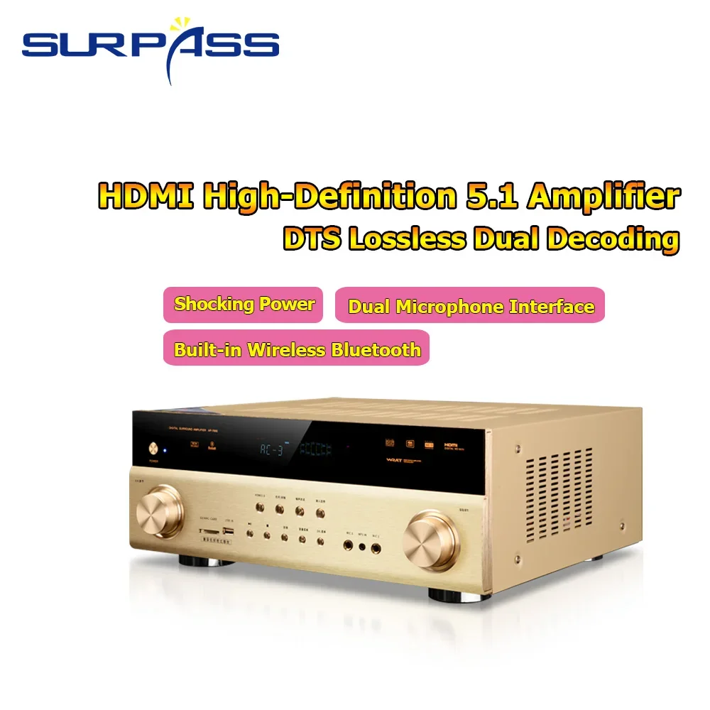 Home Theater Audio Amplifier 6 - Home Cinema Bluetooth 5.1 ulasan dan harga