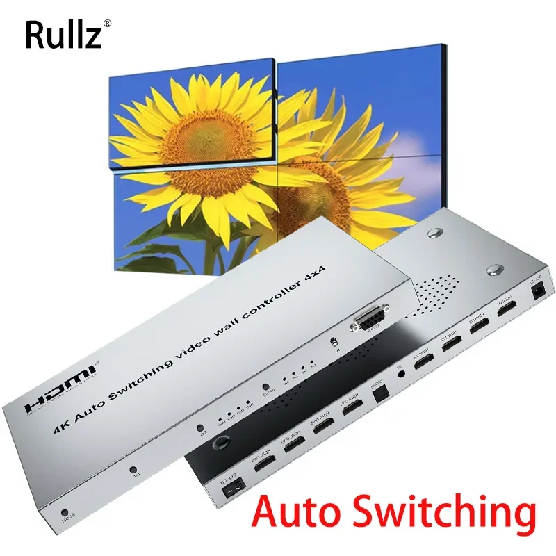 Auto Switching 4K 4x4 HDMI Vid - Home Cinema Video Processor ulasan dan harga
