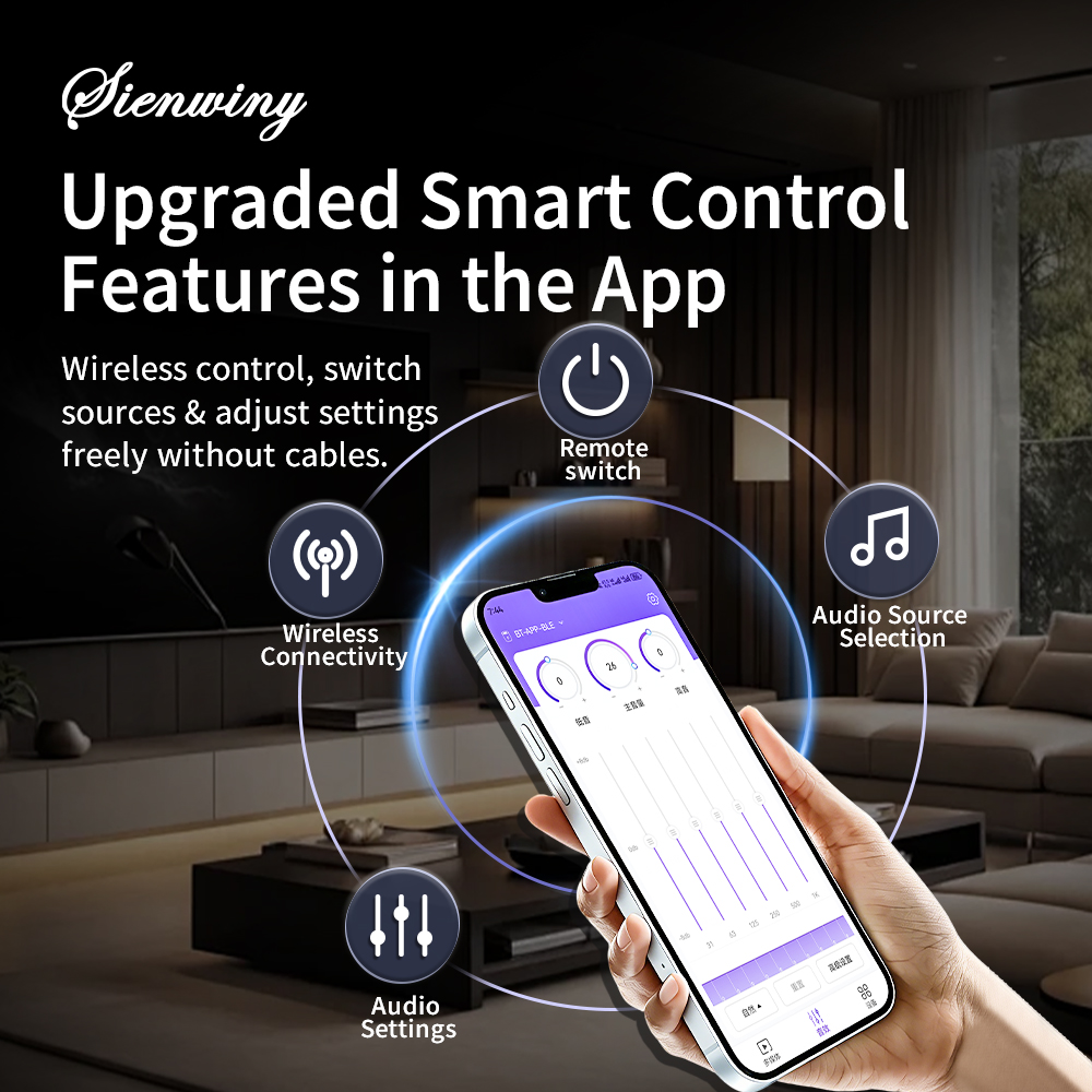 Bluetooth 5.1 Audio Amplifier  - Home Cinema Bluetooth 5.1 ulasan dan harga